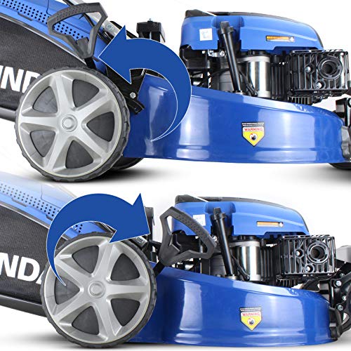 Hyundai 20" Self-Propelled Electric-Start Petrol Lawnmower