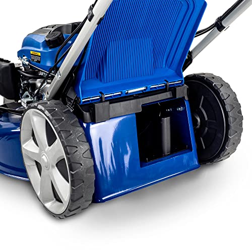 Hyundai 22” Self-Propelled Petrol Lawnmower with 4-in-1 Functionality
