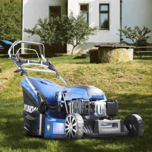 Hyundai 21" Electric-Start Self-Propelled Petrol Lawnmower