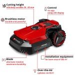 Einhell 18V Cordless Robot Lawnmower FREELEXO 500