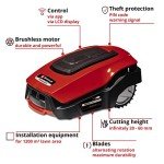 Einhell 18V Robotic Lawnmower with Charging Station