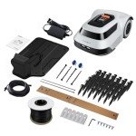 Smart Robotic Lawnmower for 1/4 Acre Yards