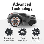 Husqvarna Automower 415X: Smart GPS Robotic Mower