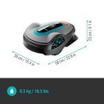 Gardena SILENO Life 1000m² Robot Lawn Mower Set