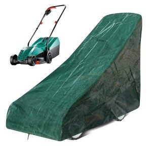 Waterproof Lawn Mower Cover with Adjustable Hem