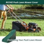 Waterproof Lawn Mower Cover with Adjustable Hem
