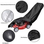 All-Weather Lawn Mower Cover with Drawstrings