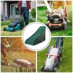 Waterproof Lawn Mower Cover with Adjustable Hem