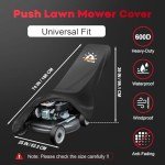 Heavy Duty Waterproof Lawn Mower Storage Cover