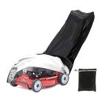 Waterproof Lawn Mower Cover with Storage Bag
