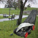 All-Weather Lawn Mower Cover with Drawstrings