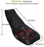 Waterproof Lawn Mower Cover with Storage Bag