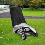 Heavy Duty Waterproof Lawnmower Cover with Storage Bag