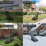 Waterproof Lawn Mower Cover with Storage Bag