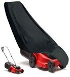 Waterproof Push Lawn Mower Cover - Black