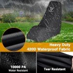 Heavy Duty Waterproof Push Lawn Mower Cover