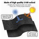 Durable Waterproof Lawn Mower Cover with Drawstring