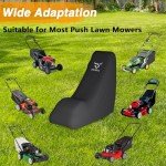 Heavy Duty Waterproof Push Lawn Mower Cover