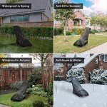 Namvo Waterproof Lawn Mower Cover with Storage Bag