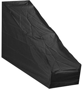 Woodside Large Black Lawn Mower Protective Cover