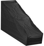 Woodside Large Black Lawn Mower Protective Cover