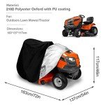 Heavy-Duty Riding Lawn Mower Cover – All-Weather Protection