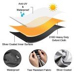 Waterproof Lawn Tractor Cover for Outdoor Use