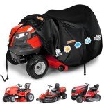 Heavy-Duty Waterproof Riding Lawn Mower Cover