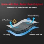 Heavy-Duty Waterproof Riding Lawnmower Cover with Bag