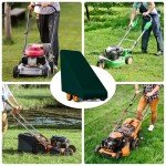 PATIO PLUS Waterproof Lawn Mower Cover - Green