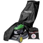 Basic Black Lawn Mower Cover