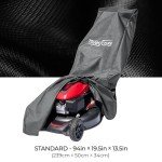 Basic Black Lawn Mower Cover