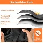 Waterproof Lawn Tractor Cover with Drawstrings 600D