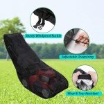 Durable Waterproof Lawn Mower Cover with Drawstring