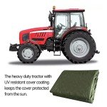 Heavy Duty Waterproof Riding Lawn Mower Cover