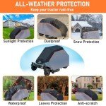 Waterproof Lawn Tractor Cover for All Seasons