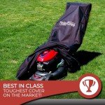 Basic Black Lawn Mower Cover