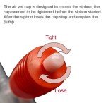 Manual Fuel Transfer Siphon Pump - 2 Pack