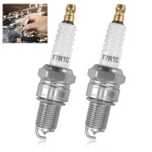 2-Pack F7RTC Spark Plugs for Lawnmowers