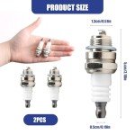 2-Pack Spark Plugs for Champion & NGK Engines