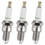 3PCS F6RTC Spark Plug Replacement for Lawn Equipment