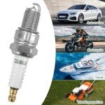 2-Pack F7RTC Spark Plugs for Lawnmowers