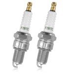 2-Pack F7RTC Spark Plugs for Lawnmowers