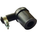 Angled Rubber Spark Plug Cap for Lawnmowers