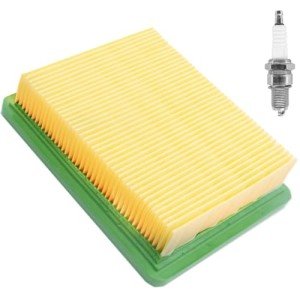 Hyundai Lawn Mower Air Filter & Spark Plug Set