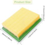 Hyundai Lawn Mower Air Filter & Spark Plug Set
