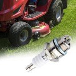 HAPPOW 6-Pack L7T Lawn Mower Spark Plugs