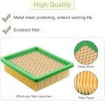 Hyundai Lawn Mower Air Filter & Spark Plug Set