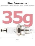 Spark Plugs for Stihl, Husqvarna, and More - 2 Pack