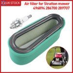 Air Filter and Spark Plug for Lawn Mowers